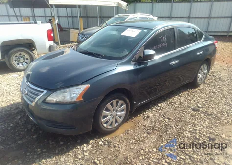 2013 Nissan Sentra Sv from USA, damaged, VIN 3N1AB7AP0DL648419